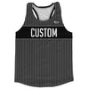 Pinstripes Custom Finish Line Running Track Tops Made In USA by Tribe Lacrosse