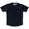 Pinstripes Custom Finish Line Running Shirt Track Cross Made In USA by Tribe Lacrosse