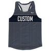 Pinstripes Custom Finish Line Running Track Tops Made In USA by Tribe Lacrosse