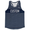 Pinstripes Custom Finish Line Running Track Tops Made In USA by Tribe Lacrosse