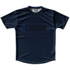 Pinstripes Custom Finish Line Running Shirt Track Cross Made In USA by Tribe Lacrosse