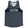 Pinstripes Custom Finish Line Running Track Tops Made In USA by Tribe Lacrosse
