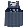 Pinstripes Custom Finish Line Running Track Tops Made In USA by Tribe Lacrosse
