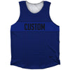 Pinstripes Custom Finish Line Athletic Tank Top by Tribe Lacrosse