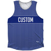 Pinstripes Custom Finish Line Athletic Tank Top by Tribe Lacrosse