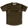 Pinstripes Custom Finish Line Running Shirt Track Cross Made In USA by Tribe Lacrosse