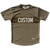 Pinstripes Custom Finish Line Running Shirt Track Cross Made In USA by Tribe Lacrosse