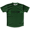 Pinstripes Custom Finish Line Running Shirt Track Cross Made In USA by Tribe Lacrosse