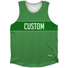 Pinstripes Custom Finish Line Athletic Tank Top by Tribe Lacrosse
