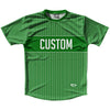 Pinstripes Custom Finish Line Running Shirt Track Cross Made In USA by Tribe Lacrosse