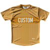Pinstripes Custom Finish Line Running Shirt Track Cross Made In USA by Tribe Lacrosse