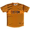 Pinstripes Custom Finish Line Running Shirt Track Cross Made In USA by Tribe Lacrosse