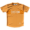 Pinstripes Custom Finish Line Running Shirt Track Cross Made In USA by Tribe Lacrosse