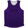 Pinstripes Custom Finish Line Athletic Tank Top by Tribe Lacrosse