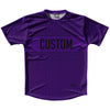 Pinstripes Custom Finish Line Running Shirt Track Cross Made In USA by Tribe Lacrosse
