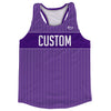 Pinstripes Custom Finish Line Running Track Tops Made In USA by Tribe Lacrosse