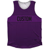 Pinstripes Custom Finish Line Athletic Tank Top by Tribe Lacrosse