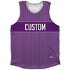 Pinstripes Custom Finish Line Athletic Tank Top by Tribe Lacrosse
