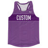 Pinstripes Custom Finish Line Running Track Tops Made In USA by Tribe Lacrosse