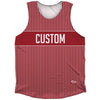 Pinstripes Custom Finish Line Athletic Tank Top by Tribe Lacrosse