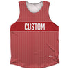 Pinstripes Custom Finish Line Athletic Tank Top by Tribe Lacrosse