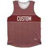 Pinstripes Custom Finish Line Athletic Tank Top by Tribe Lacrosse