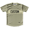 Pinstripes Custom Finish Line Running Shirt Track Cross Made In USA by Tribe Lacrosse
