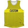 Pinstripes Custom Finish Line Athletic Tank Top by Tribe Lacrosse