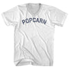Popcarn (Popcorn With An A) Adult Cotton V-neck T-shirt by Tribe Lacrosse