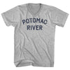 Potomac River Adult Cotton V-neck T-shirt by Tribe Lacrosse
