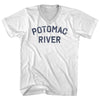 Potomac River Adult Cotton V-neck T-shirt by Tribe Lacrosse