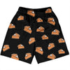 Pumpkin Pie Shorts Basketball Practice Shorts Made In USA by Tribe Lacrosse