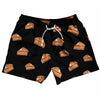 Pumpkin Pie Shorts 5" Swim Shorts Made in USA by Tribe Lacrosse