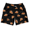 Pumpkin Pie Shorts Swim Shorts 7" Made in USA by Tribe Lacrosse