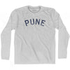 Pune Vintage City Adult Cotton Long Sleeve T-shirt by Ultras