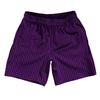Pinstripes Athletic Running Fitness Exercise Shorts 7" Inseam Shorts Made In USA by Tribe Lacrosse