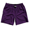 Pinstripes Swim Shorts 7" Made in USA by Tribe Lacrosse