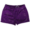Splatter Shorty Short Gym Shorts 2.5" Inseam Made In USA by Tribe Lacrosse