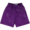 Splatter Lacrosse Shorts Made In USA by Tribe Lacrosse