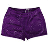 Splatter Shorty Short Gym Shorts 2.5" Inseam Made In USA by Tribe Lacrosse
