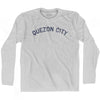 Quezon Vintage City Adult Cotton Long Sleeve T-shirt by Ultras