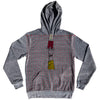 Red Card Soccer Tri-Blend Hoodie by Tribe Lacrosse