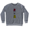 Red Card Soccer Adult Tri-Blend Sweatshirt by Tribe Lacrosse
