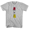 Red Card Soccer Adult Cotton T-shirt by Tribe Lacrosse