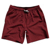 Pinstripes Swim Shorts 7" Made in USA by Tribe Lacrosse