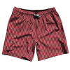 Pinstripes Swim Shorts 7" Made in USA by Tribe Lacrosse