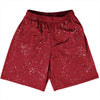 Splatter Basketball Practice Shorts Made In USA by Tribe Lacrosse