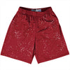 Splatter Lacrosse Shorts Made In USA by Tribe Lacrosse