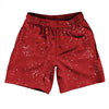Splatter Athletic Running Fitness Exercise Shorts 7" Inseam Shorts Made In USA by Tribe Lacrosse