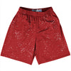 Splatter Lacrosse Shorts Made In USA by Tribe Lacrosse